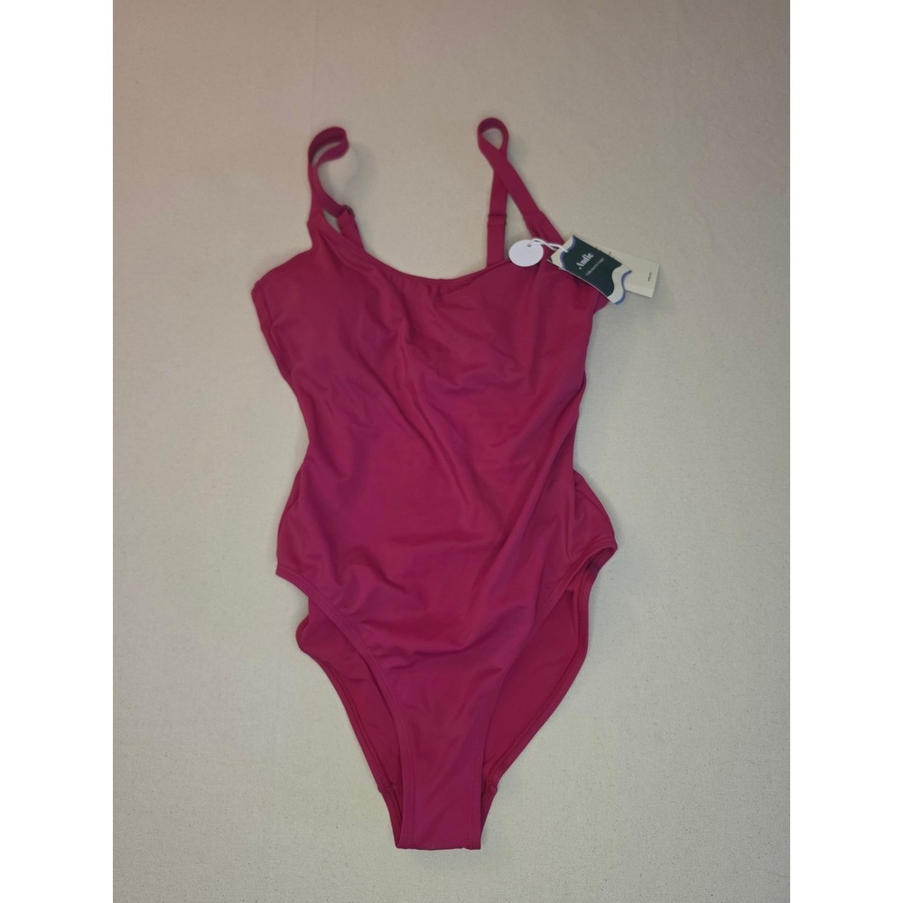 Andie Copacabana One Piece Swimsuit Red Large NWT
